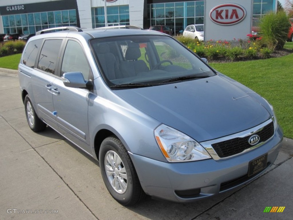 Glacier Blue 2012 Kia Sedona LX Exterior Photo #55182372