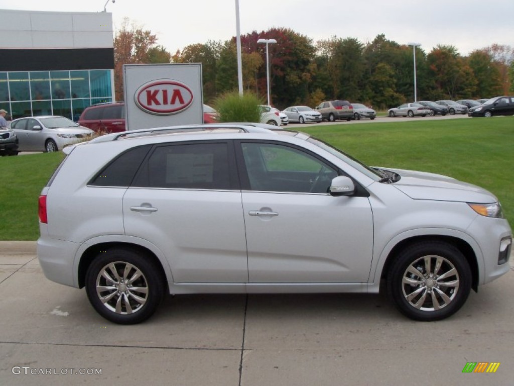 Bright Silver 2012 Kia Sorento SX V6 Exterior Photo #55182702