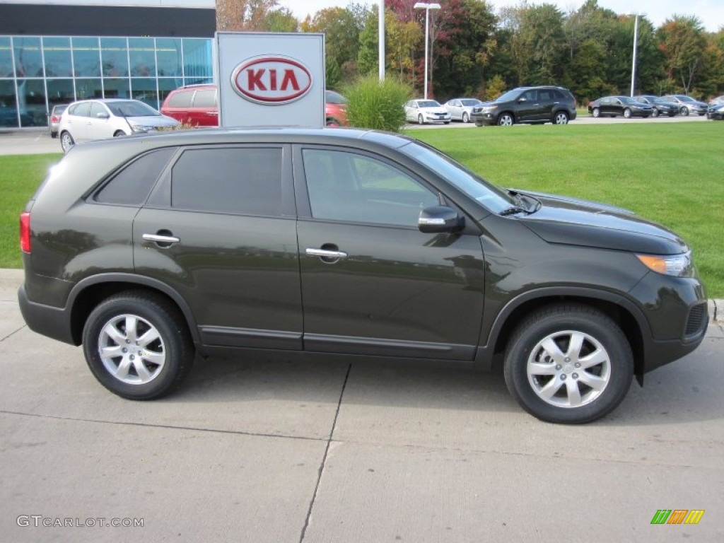 Tuscan Olive 2012 Kia Sorento LX Exterior Photo #55183110