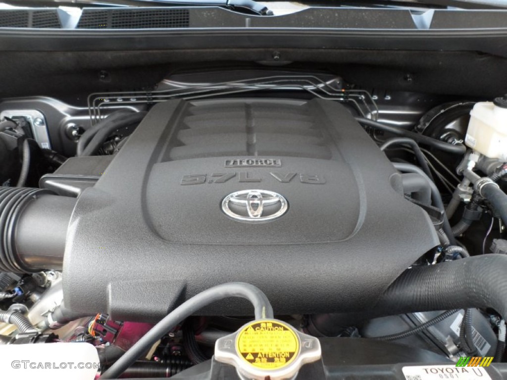 2012 Toyota Tundra Limited CrewMax 4x4 5.7 Liter Flex-Fuel DOHC 32-Valve Dual VVT-i V8 Engine Photo #55183125