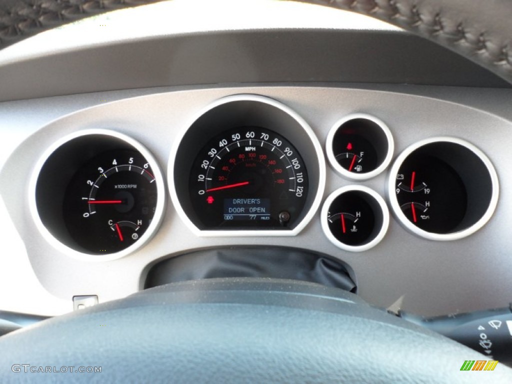 2012 Toyota Tundra Limited CrewMax 4x4 Gauges Photo #55183209