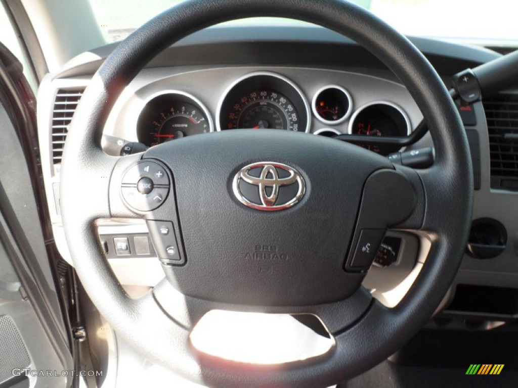 2012 Tundra Double Cab - Magnetic Gray Metallic / Graphite photo #31