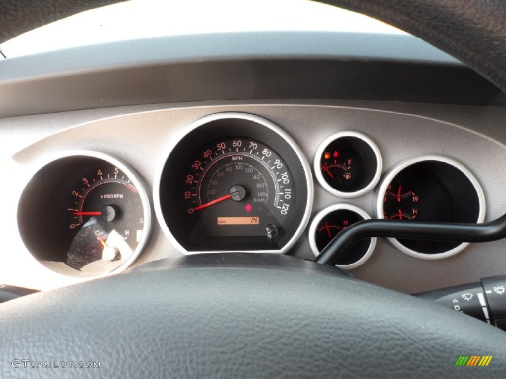 2012 Toyota Tundra Double Cab Gauges Photo #55183419