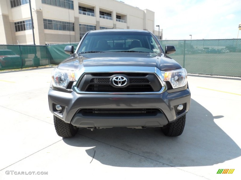 2012 Tacoma V6 SR5 Double Cab 4x4 - Magnetic Gray Mica / Graphite photo #8