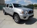 Silver Streak Mica 2012 Toyota Tacoma V6 SR5 Prerunner Double Cab Exterior