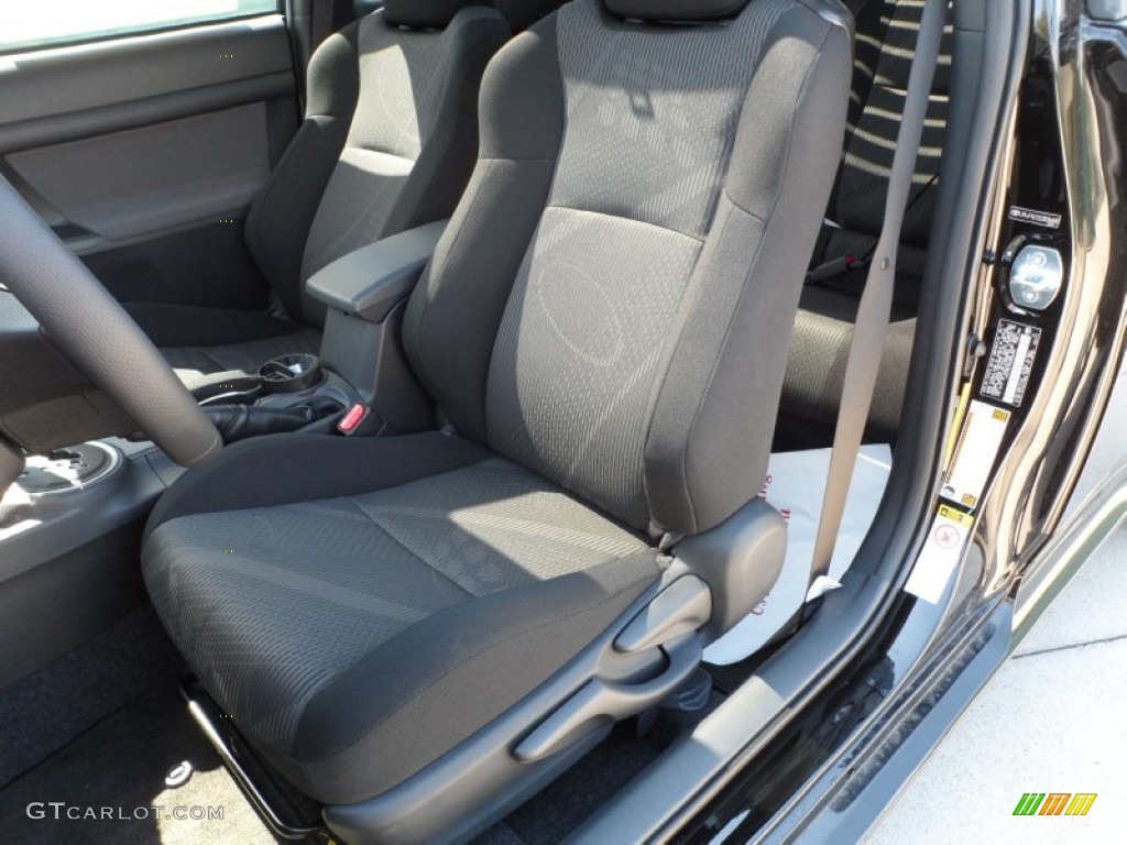 Dark Charcoal Interior 2012 Scion tC Standard tC Model Photo #55184196