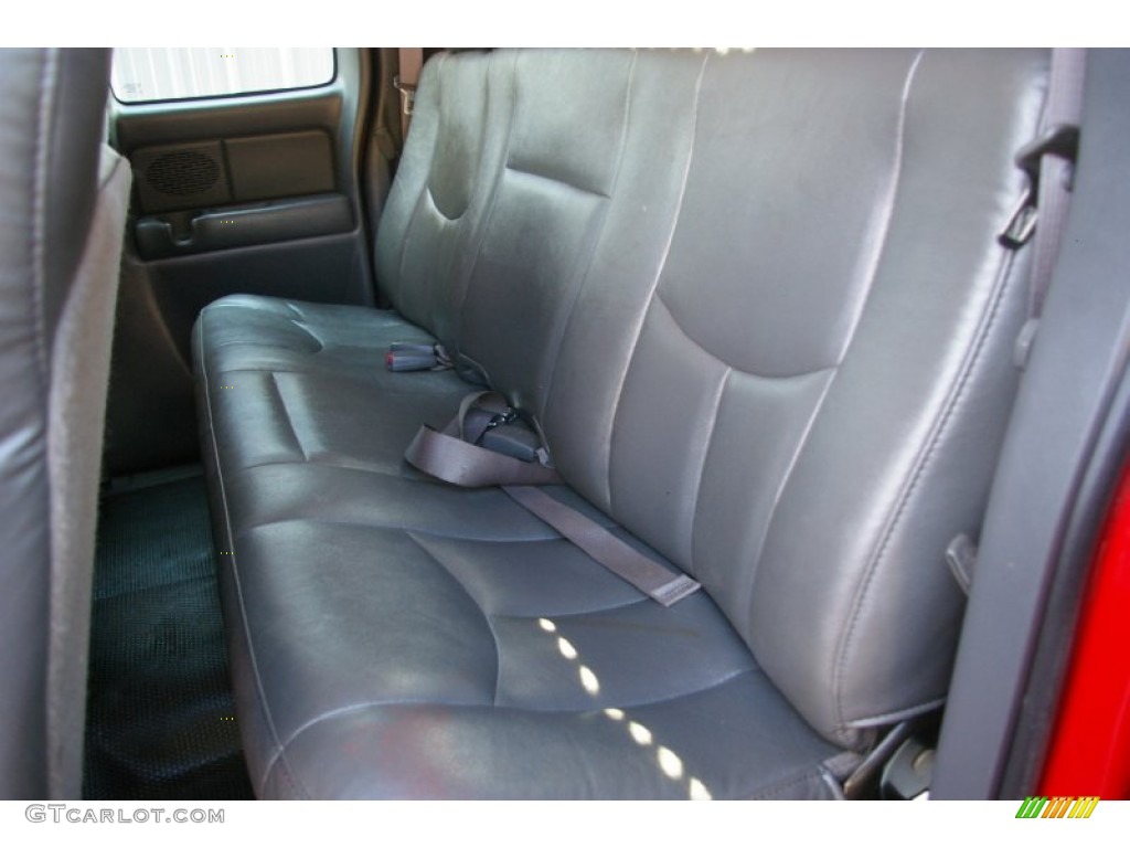 Dark Charcoal Interior 2004 Chevrolet Silverado 3500HD Extended Cab 4x4 Dump Truck Photo #55185258