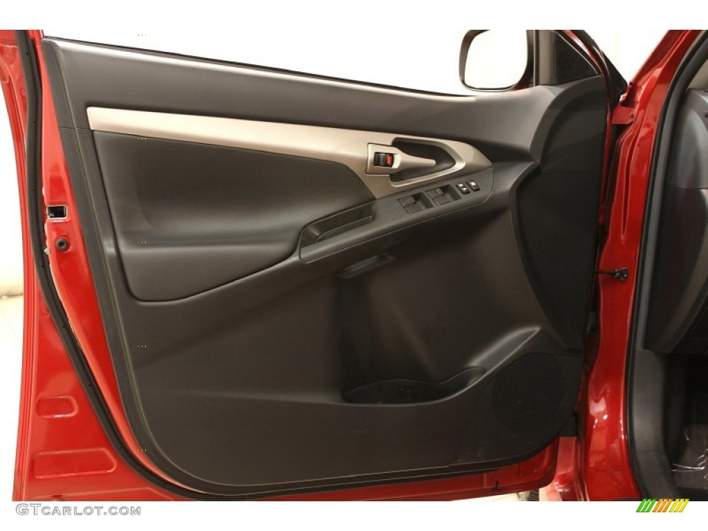 2009 Pontiac Vibe GT Ebony Door Panel Photo #55185594