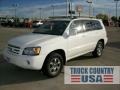 Super White - Highlander V6 4WD Photo No. 1