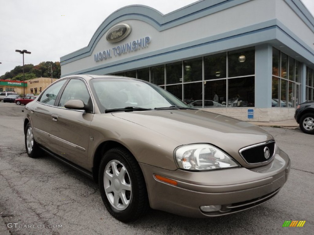 2003 Sable LS Premium Sedan - Arizona Beige Metallic / Medium Parchment photo #1