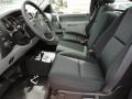 Dark Titanium 2012 Chevrolet Silverado 2500HD Work Truck Regular Cab 4x4 Interior Color