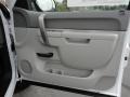 Dark Titanium 2012 Chevrolet Silverado 2500HD Work Truck Regular Cab 4x4 Door Panel