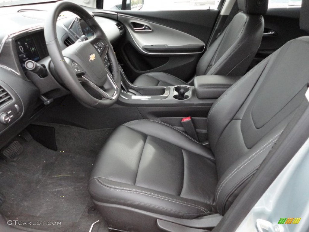 Jet Black/Dark Accents Interior 2012 Chevrolet Volt Hatchback Photo #55189605