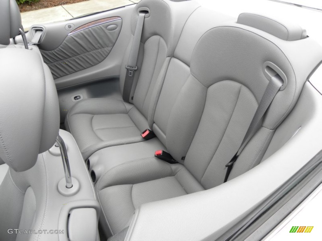 Ash Interior 2009 Mercedes-Benz CLK 350 Cabriolet Photo #55189608