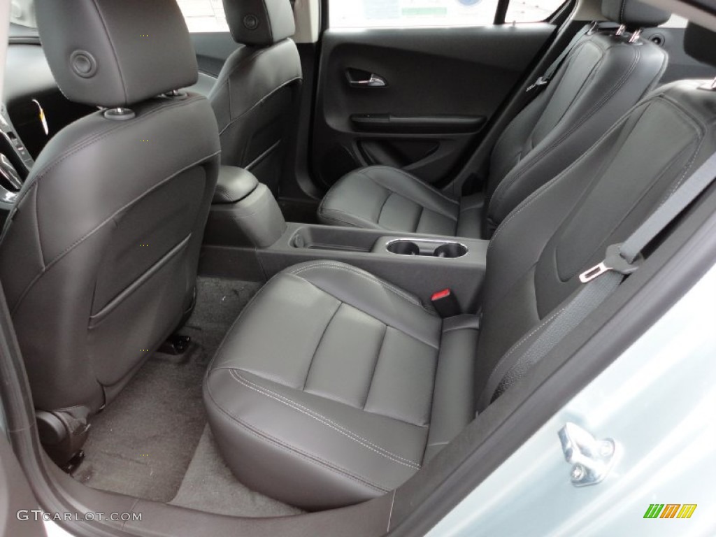 Jet Black/Dark Accents Interior 2012 Chevrolet Volt Hatchback Photo #55189641