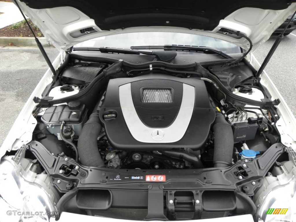 2009 Mercedes-Benz CLK 350 Cabriolet 3.5 Liter DOHC 24-Valve VVT V6 Engine Photo #55189692