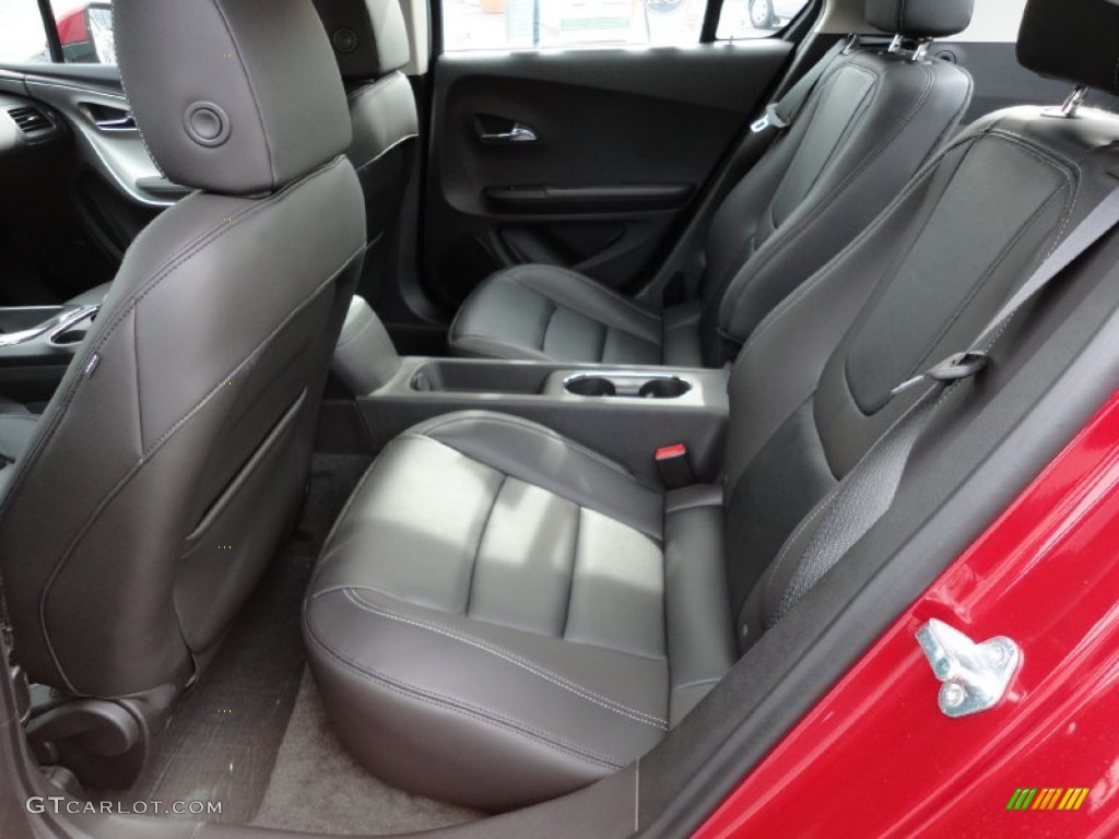 Jet Black/Dark Accents Interior 2012 Chevrolet Volt Hatchback Photo #55189831