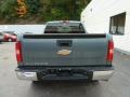 2007 Blue Granite Metallic Chevrolet Silverado 1500 Work Truck Extended Cab 4x4  photo #3