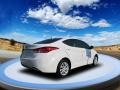 Pearl White - Elantra GLS Photo No. 4
