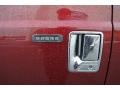 2007 Dark Toreador Red Metallic Ford F250 Super Duty Lariat Crew Cab 4x4  photo #36