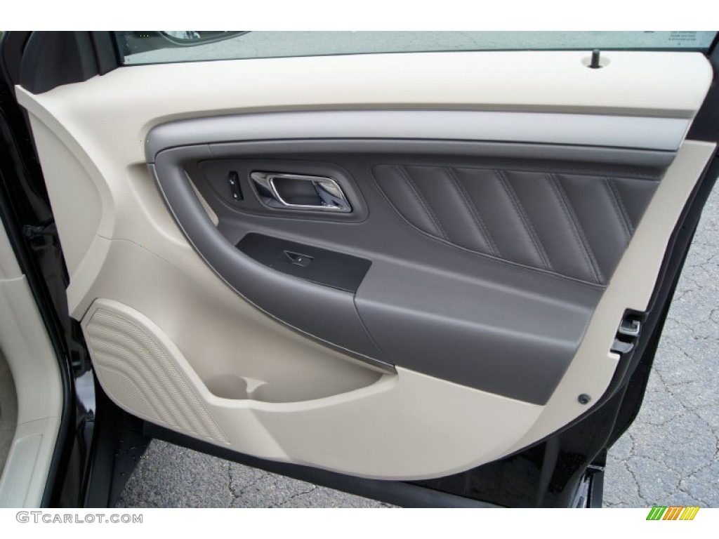 2012 Ford Taurus SE Light Stone Door Panel Photo #55192788
