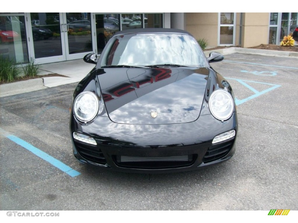 2012 911 Carrera S Cabriolet - Black / Black photo #5