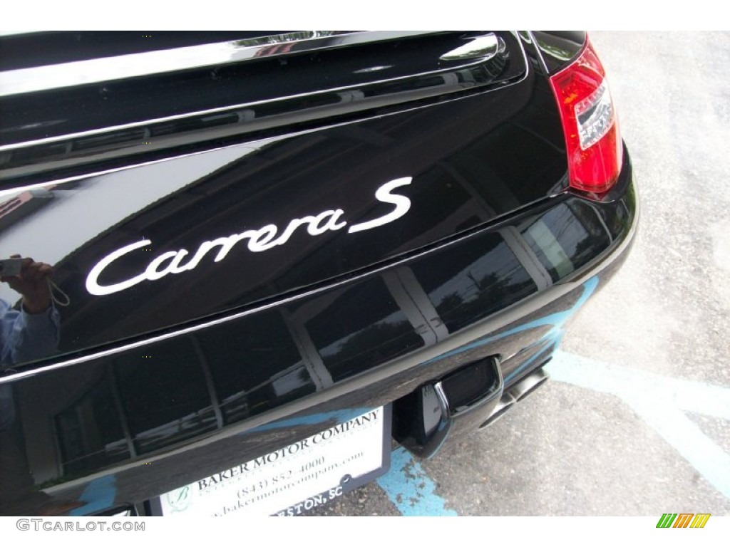 2012 911 Carrera S Cabriolet - Black / Black photo #11