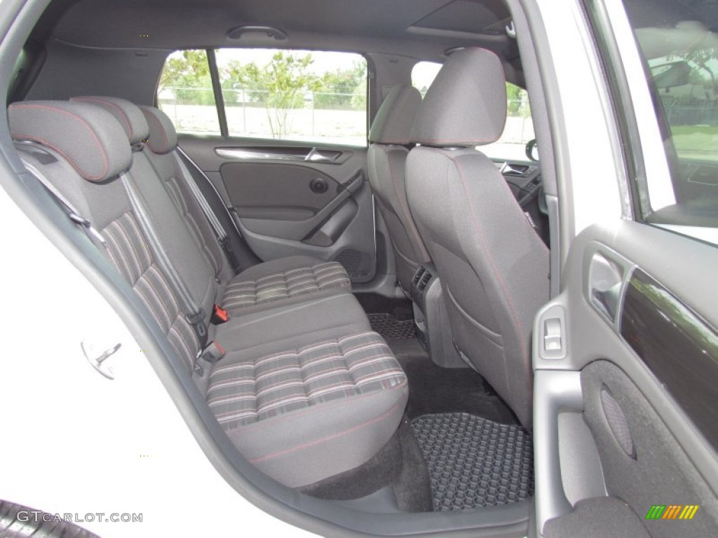 Interlagos Plaid Cloth Interior 2010 Volkswagen GTI 4 Door Photo #55194422