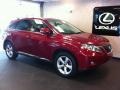 2010 Matador Red Mica Lexus RX 350 AWD  photo #1