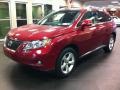 2010 Matador Red Mica Lexus RX 350 AWD  photo #3