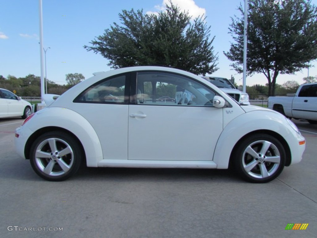 Campanella White 2008 Volkswagen New Beetle Triple White Coupe Exterior Photo #55195158