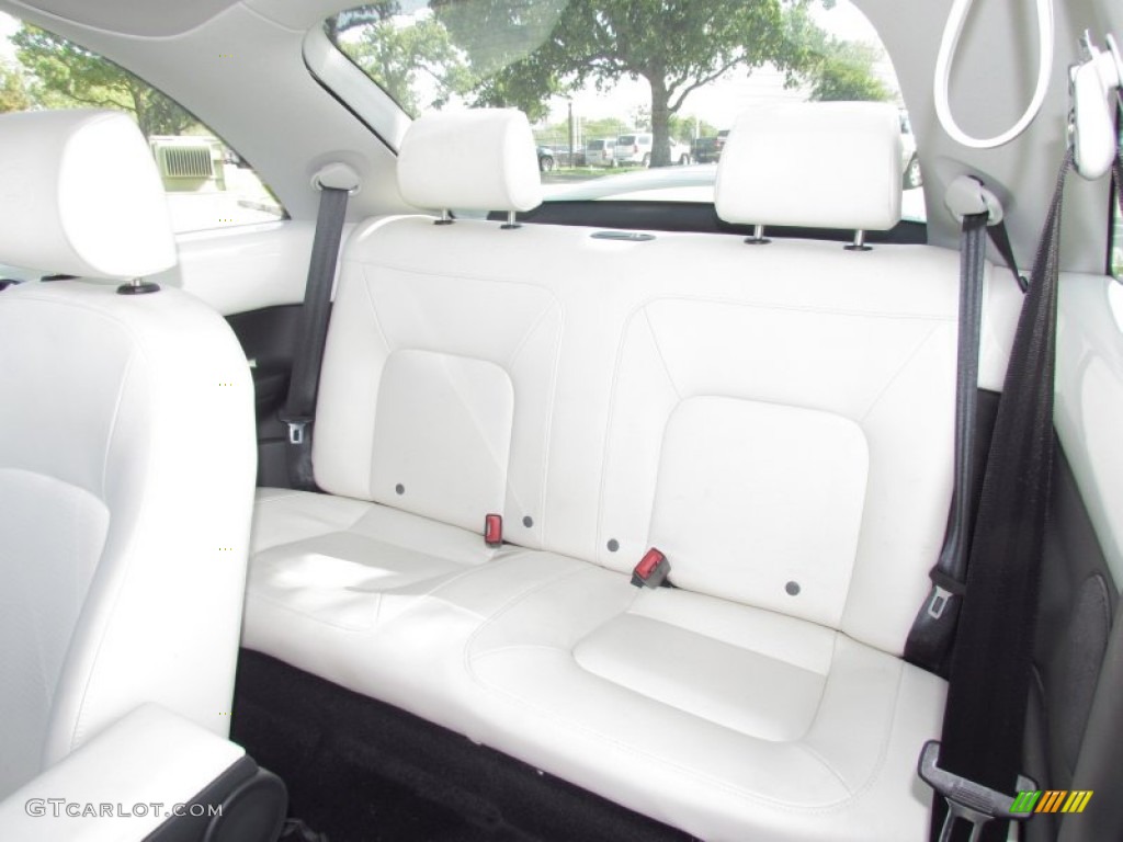 White Interior 2008 Volkswagen New Beetle Triple White Coupe Photo #55195212