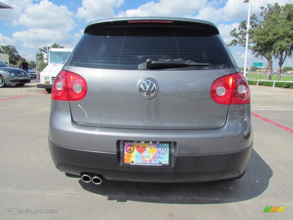 2008 GTI 4 Door - United Grey Metallic / Anthracite Black photo #4