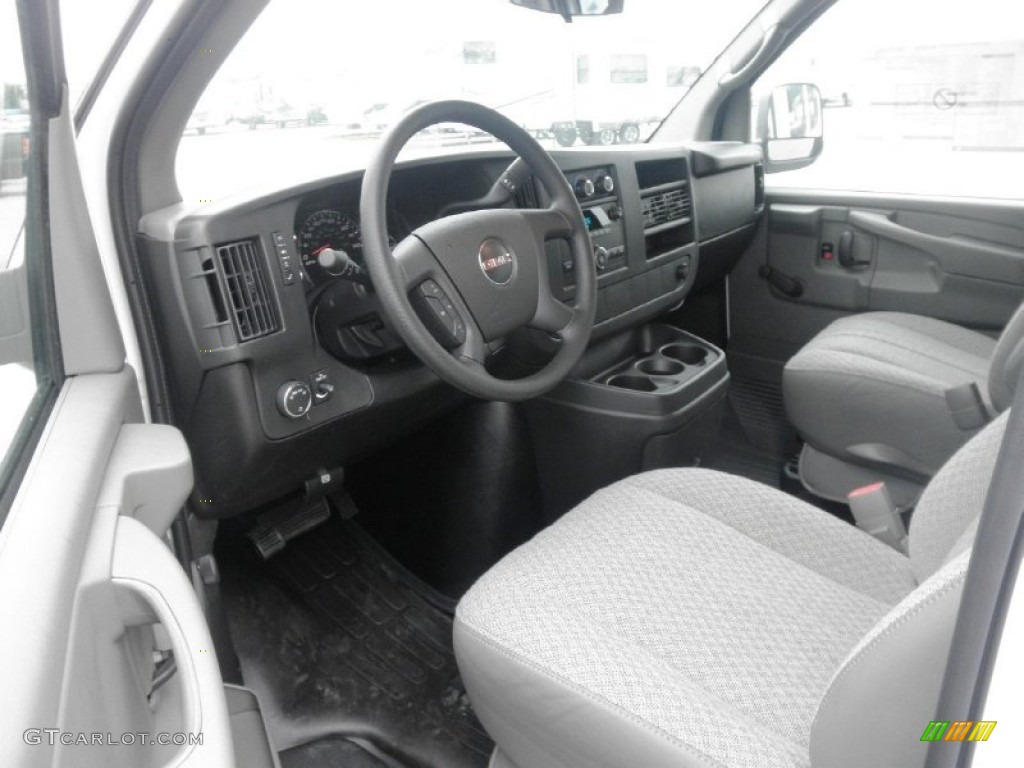 Medium Pewter Interior 2012 GMC Savana Van 2500 Cargo Photo #55195749