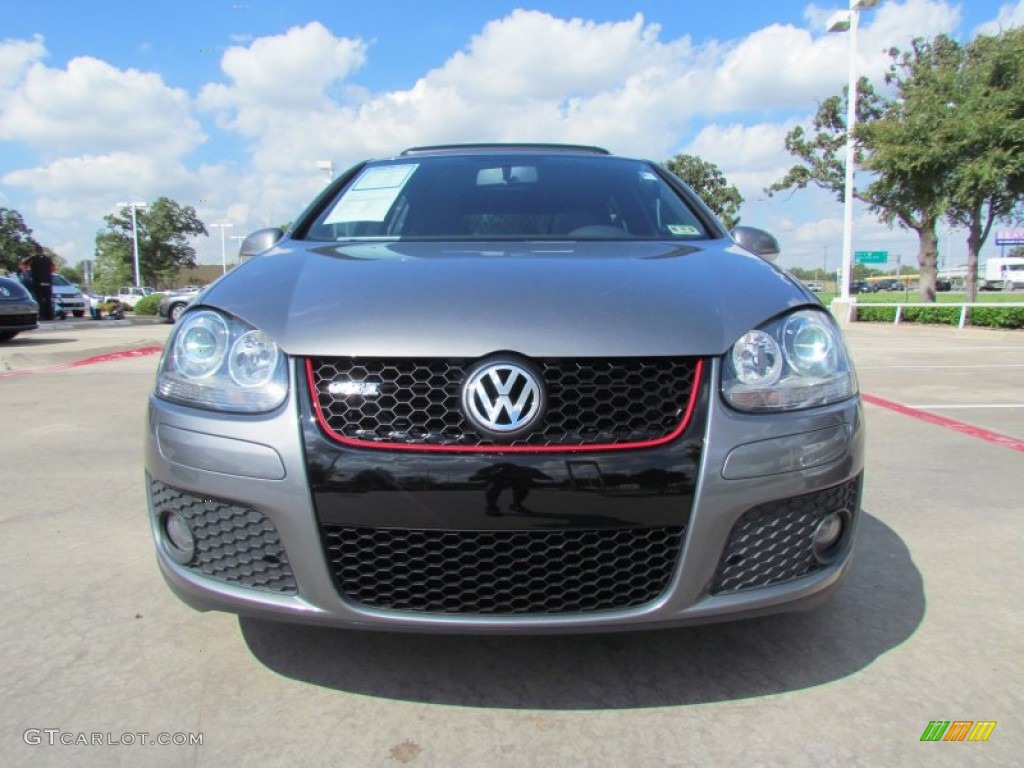 2008 GTI 4 Door - United Grey Metallic / Anthracite Black photo #8