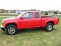 2012 Fire Red GMC Canyon SLE Extended Cab 4x4  photo #4