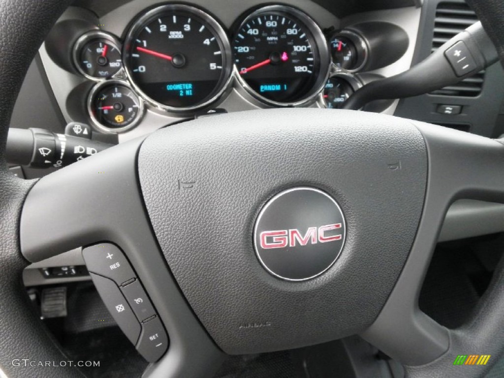 2012 GMC Sierra 3500HD Regular Cab 4x4 Dually Chassis Steering Wheel Photos