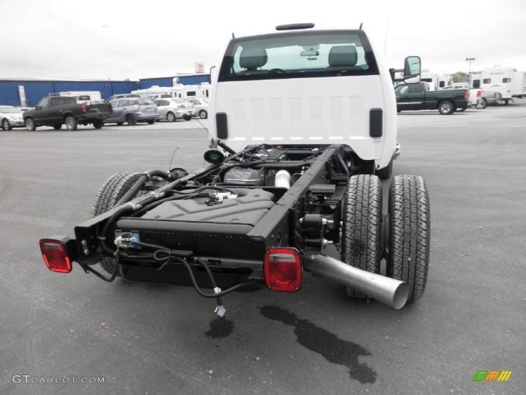 Summit White 2012 GMC Sierra 3500HD Regular Cab 4x4 Dually Chassis Exterior Photo #55196532