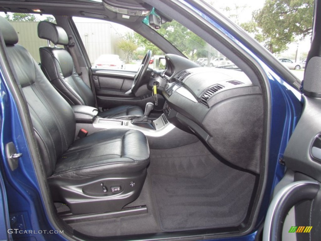 Black Interior 2005 BMW X5 4.8is Photo #55196583