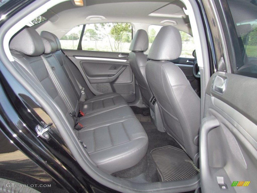 Anthracite Interior 2009 Volkswagen Jetta Wolfsburg Edition Sedan Photo #55197015