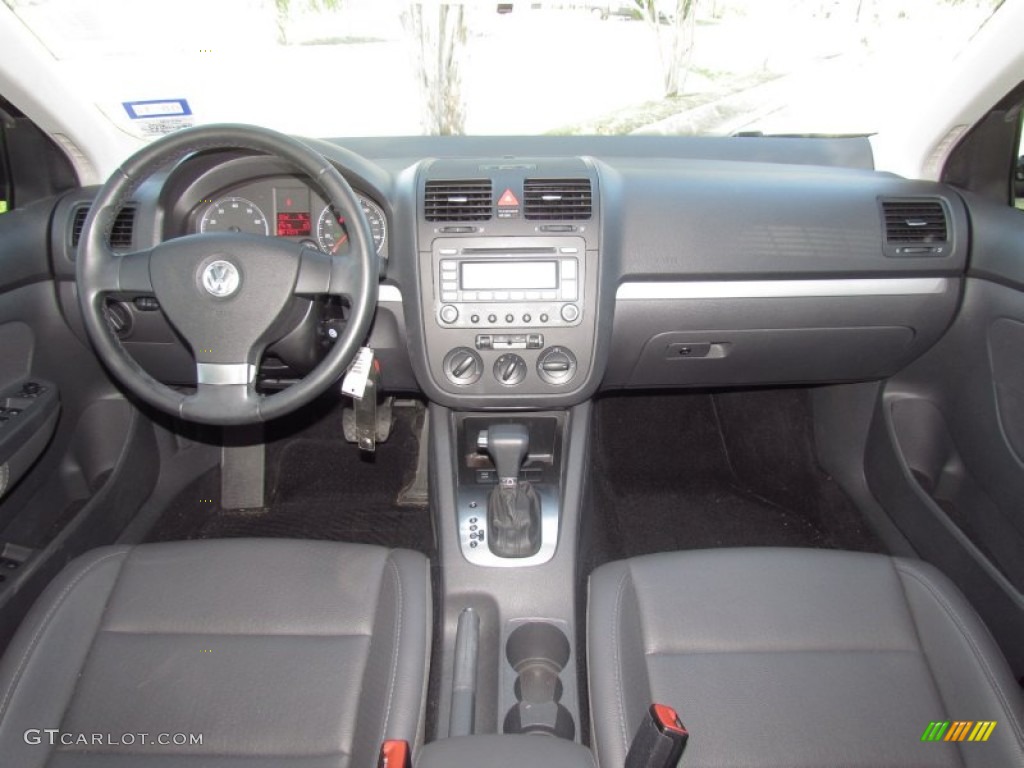 2009 Volkswagen Jetta Wolfsburg Edition Sedan Anthracite Dashboard Photo #55197043