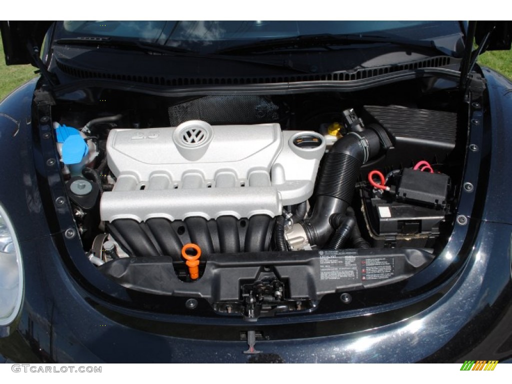 2008 Volkswagen New Beetle S Convertible 2.5L DOHC 20V 5 Cylinder Engine Photo #55198161