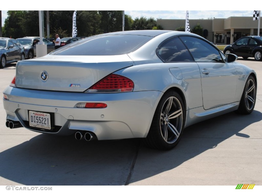 Silverstone Silver Metallic 2007 BMW M6 Coupe Exterior Photo #55198419