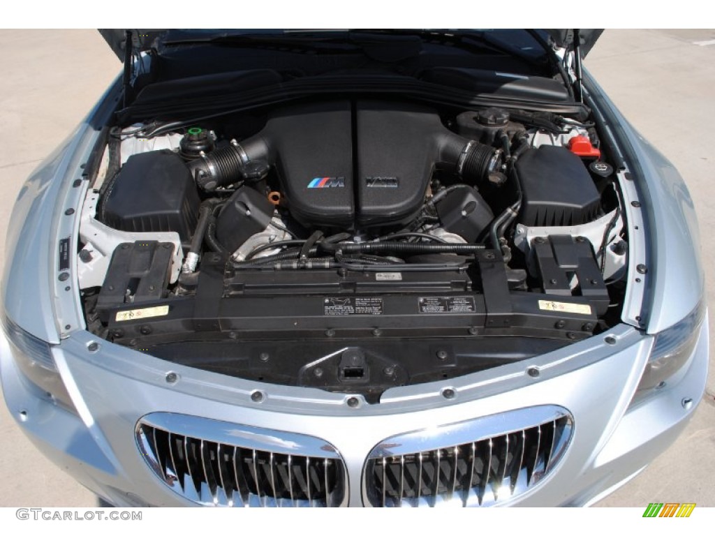 2007 BMW M6 Coupe 5.0 Liter DOHC 40-Valve VVT V10 Engine Photo #55198466