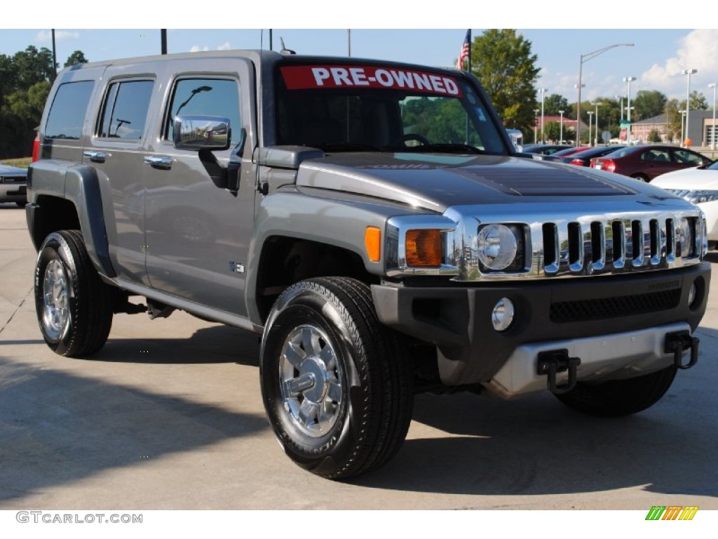 Graphite Metallic 2009 Hummer H3 X Exterior Photo #55199124