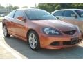 Blaze Orange Metallic 2006 Acura RSX Type S Sports Coupe Exterior