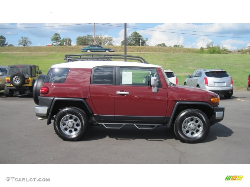 Brick Red 2011 Toyota FJ Cruiser 4WD Exterior Photo #55200591