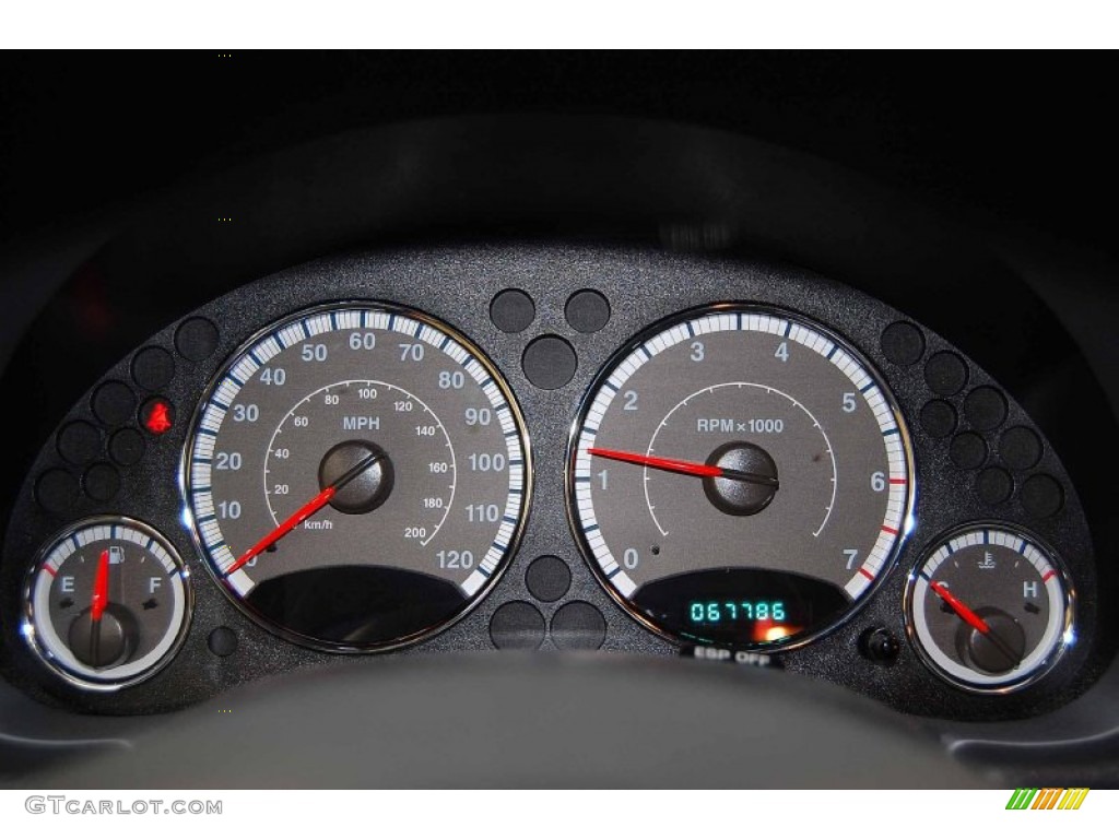 2007 Jeep Liberty Limited Gauges Photo #55201164