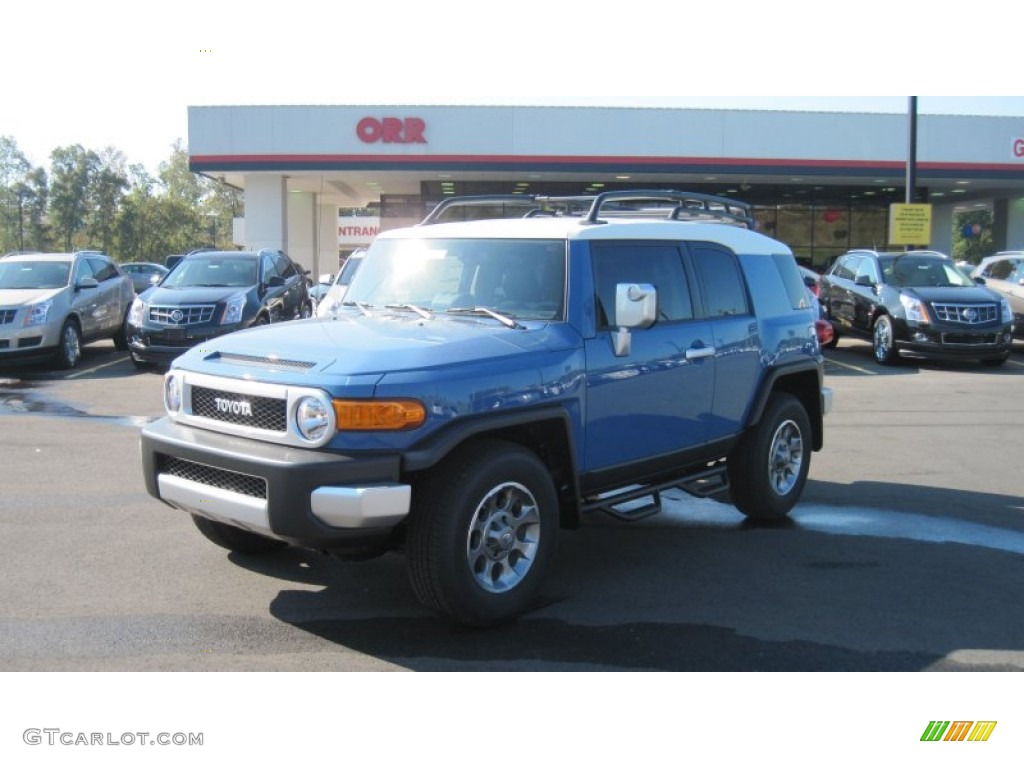 2012 FJ Cruiser  - Cavalry Blue / Dark Charcoal photo #1