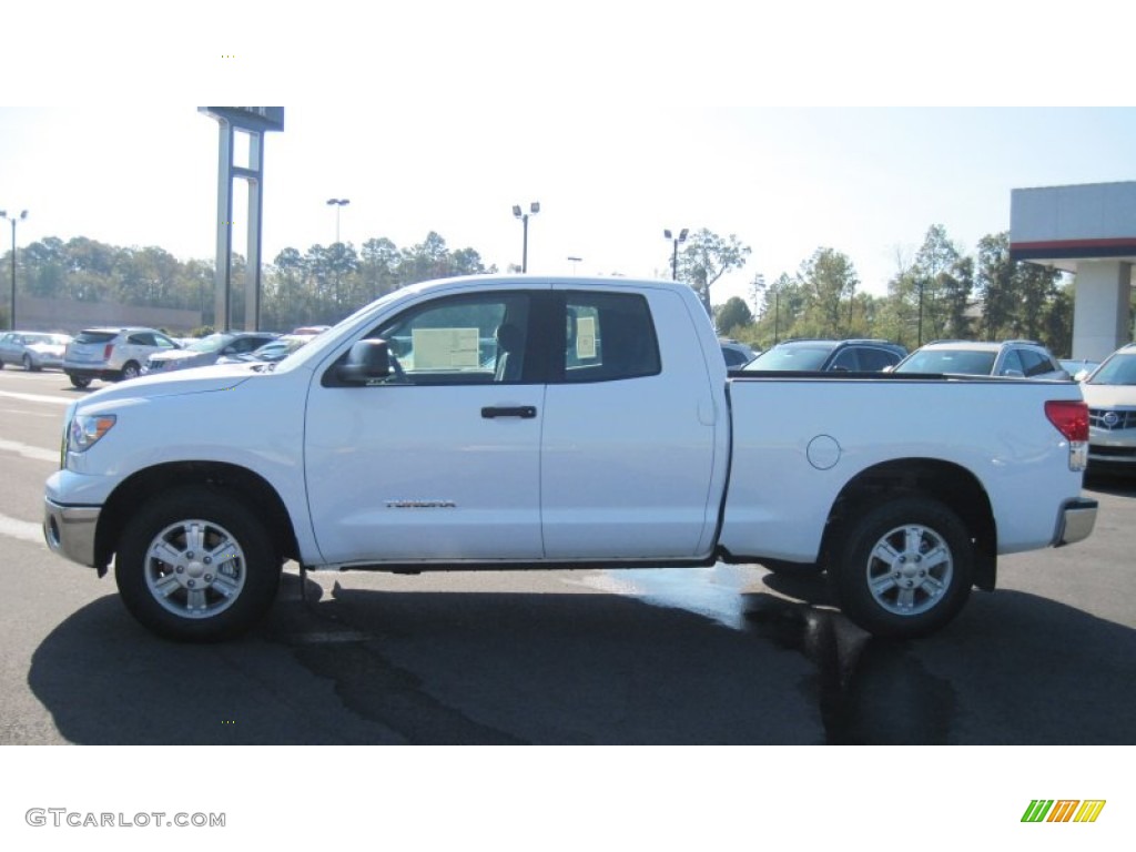 2012 Tundra Double Cab - Super White / Graphite photo #2